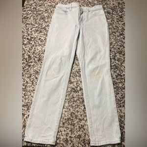 Madewell J. Crew High Rise Women Jeans Light Blue